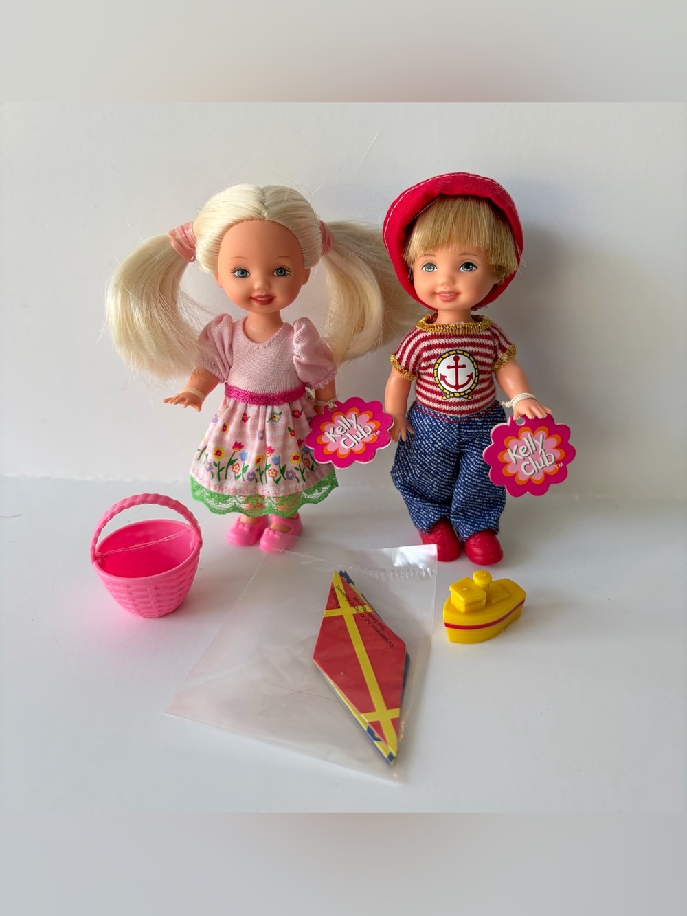 Barbie Kelly & Tommy dolls